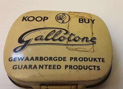 Gallotone Wind up Gramaphone needles in tin