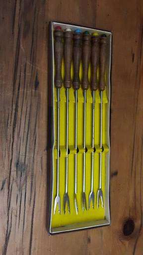 Set of Six Fondue Forks