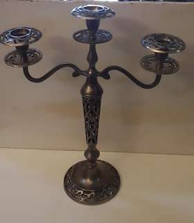 Metal  Candelabra  Candlestick holder 36 X 29 CM