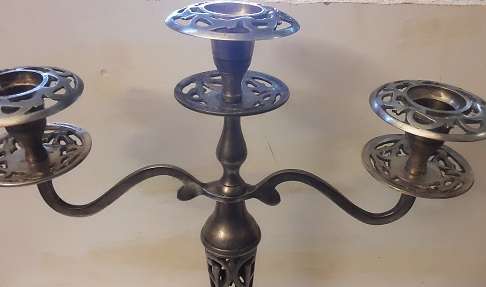 Metal  Candelabra  Candlestick holder 36 X 29 CM