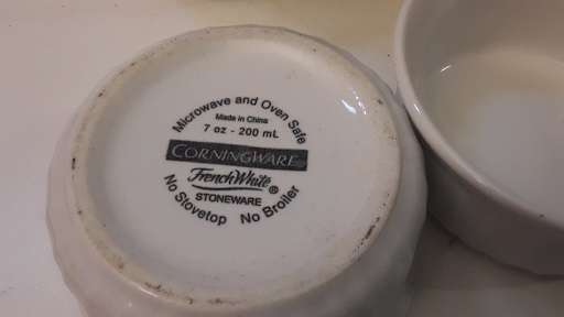 Set of Five Ramekin Bowls Corningware