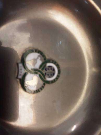 Metal World Bowls South Africa 1976 Ashtray