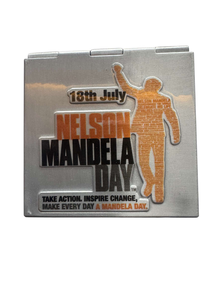 Stunning Metal Case Nelson Mandela Day  - Coin BOX Only