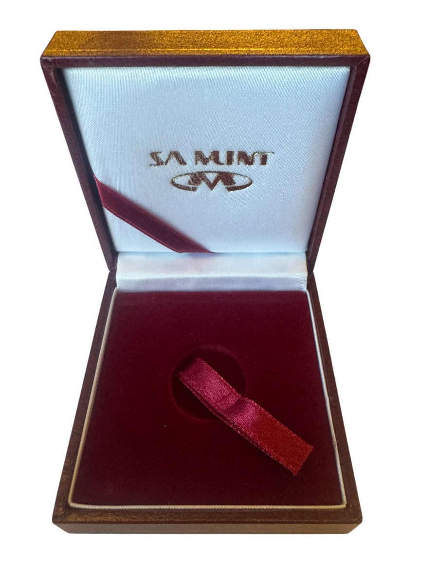 Stunning SA Mint Coin Box For 1/10oz Gold Coin