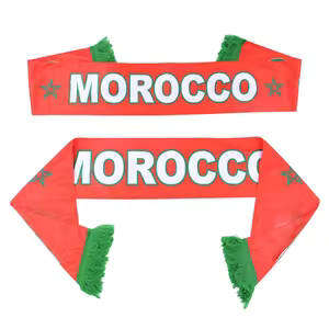 Morocco Football Fan Scarf