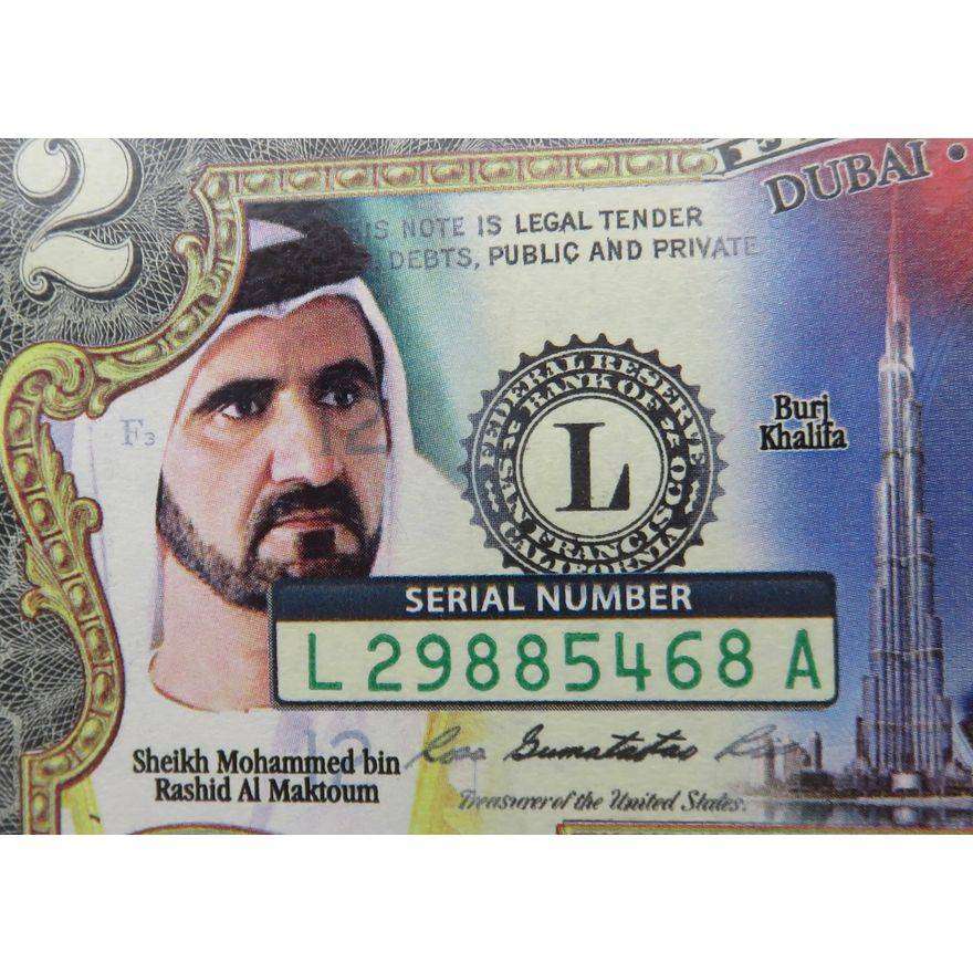 2009 USA: Colourised $2 Note