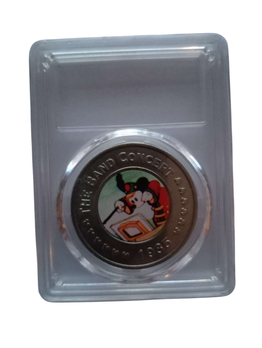 1935 Disney Decades Collectable Token -The Seventies - 1935 The Band Concert