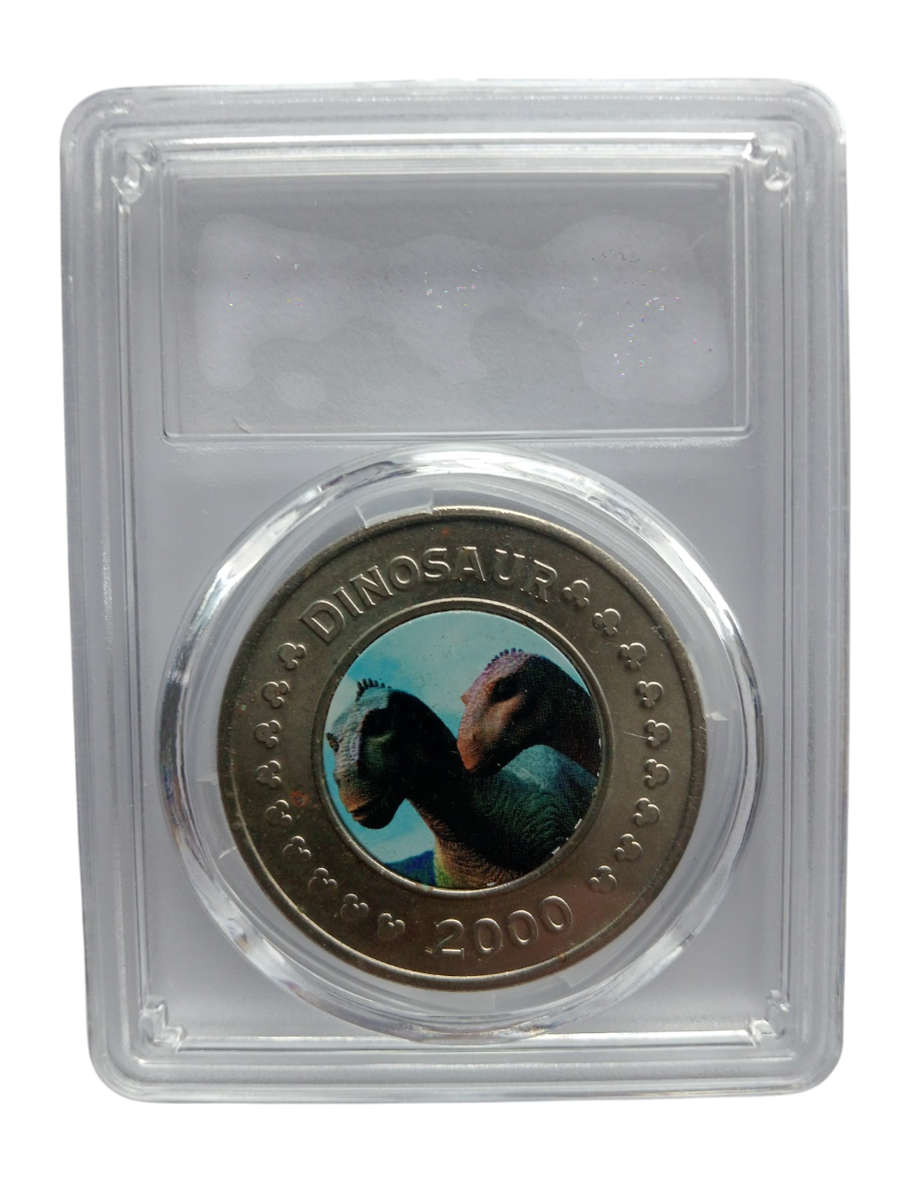 2000 Disney Decades Collectable Token -The Millennium- 2000 Dinosaur