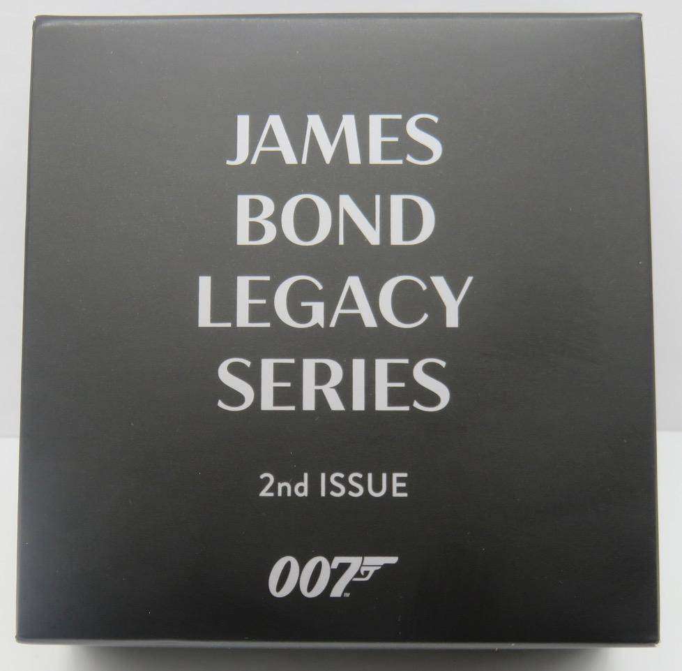 James Bond 007 Legacy Series Colourised 1oz Silver 2022 Tuvalu