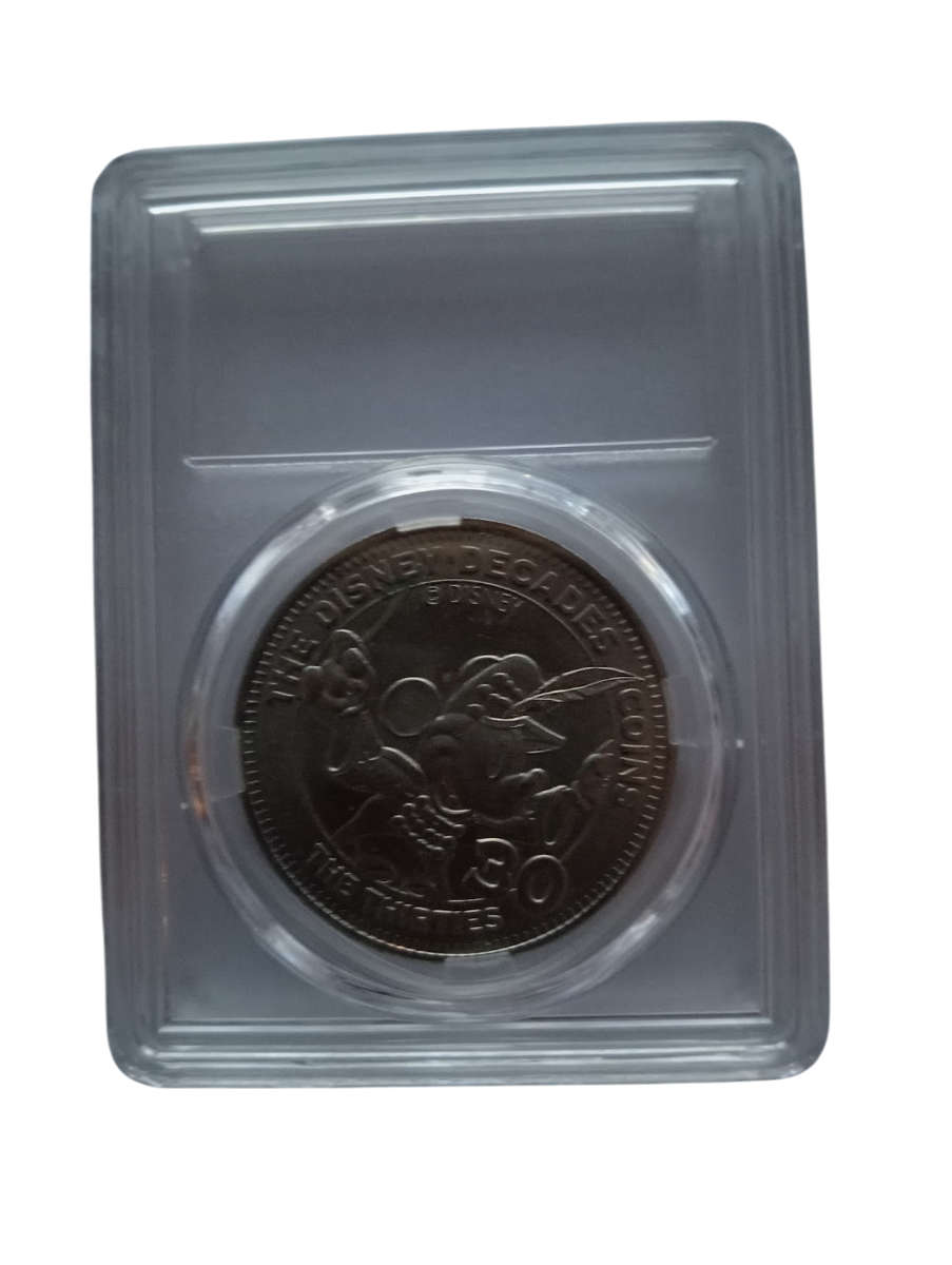 1933 Disney Decades Collectable Token -The Thirties- 1933 Mickey Mouse Magazine