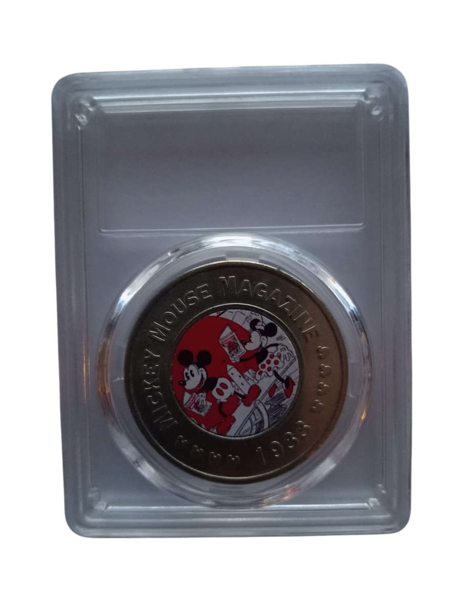 1933 Disney Decades Collectable Token -The Thirties- 1933 Mickey Mouse Magazine