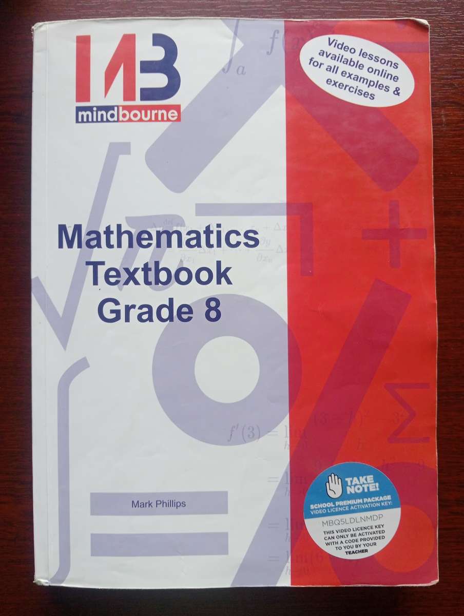 Mindbourne Mathematics Grade 8 Textbook