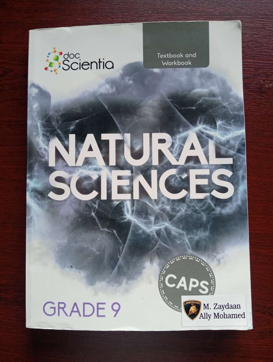 Docscientia natural Science Gr9 Tb&Wb -  Grade 9 Textbook and Workbook - Like New