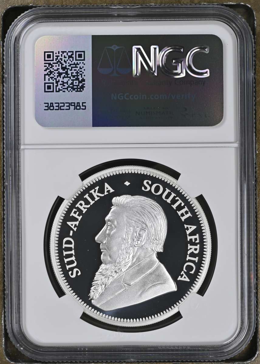 2025 Silver Krugerrand 1oz Perfect Proof PF 70 Ultra Cameo NGC