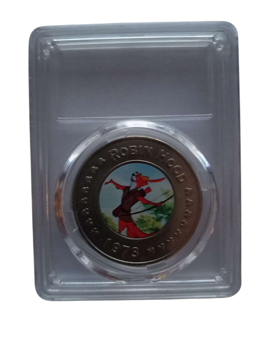 1973 Disney Decades Collectable Token -The Thirties- 1973 Robin Hood