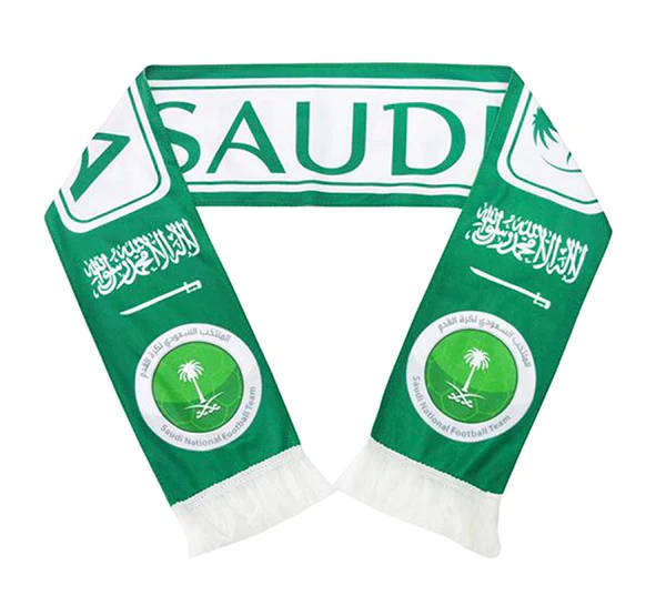 Saudia Arabia Football Fan Scarf