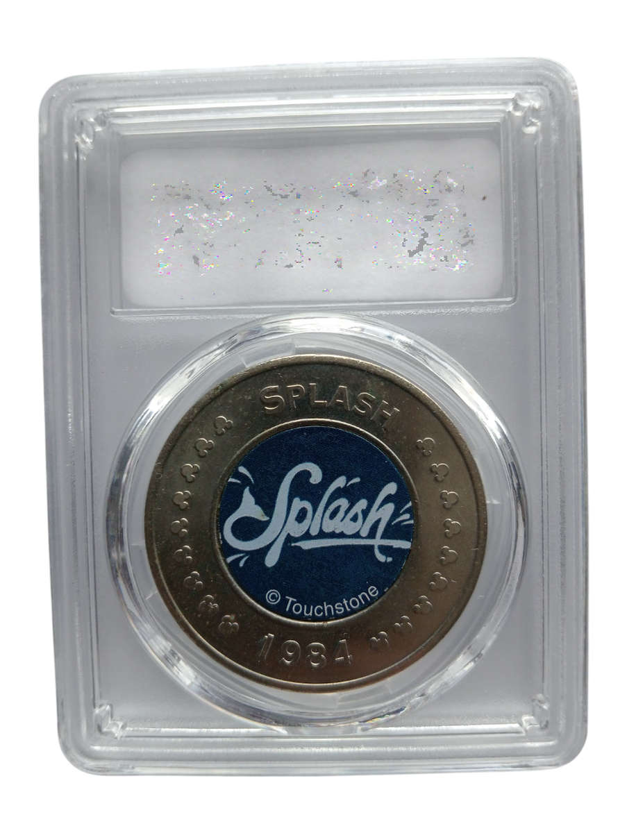 1984 Disney Decades Collectable Token -The Eighties - 1984 Splash