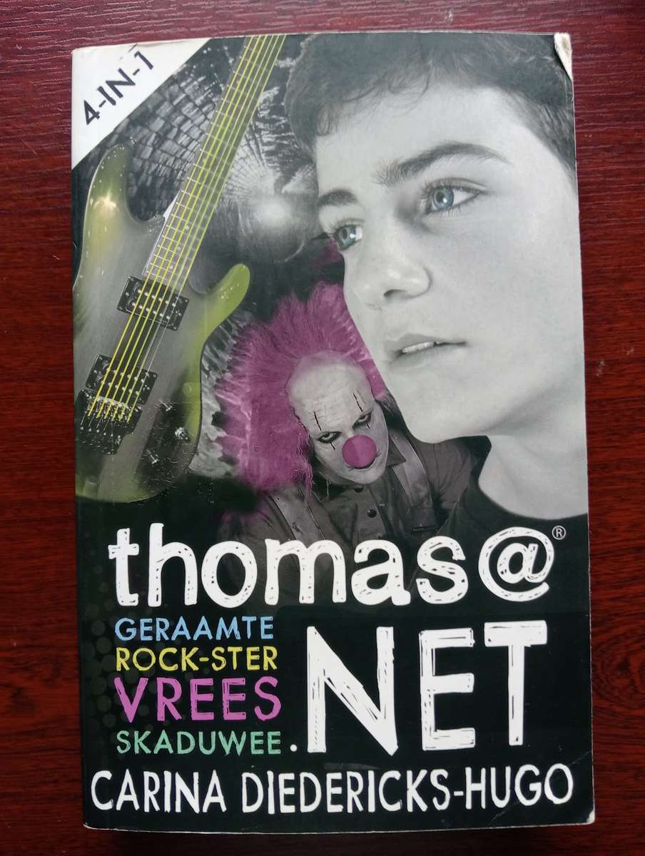 Thomas@ Geraamte , Rocksteer Vrees Skafuwe.net - 4 in 1 Book By Carina Diedricks-Hugo
