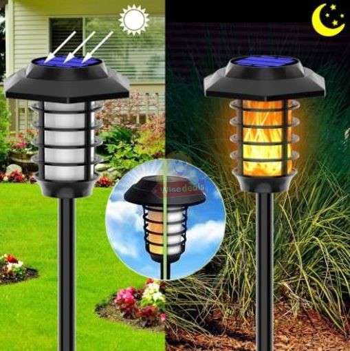 Dancing Flame and White Light 2 Piece Light Set