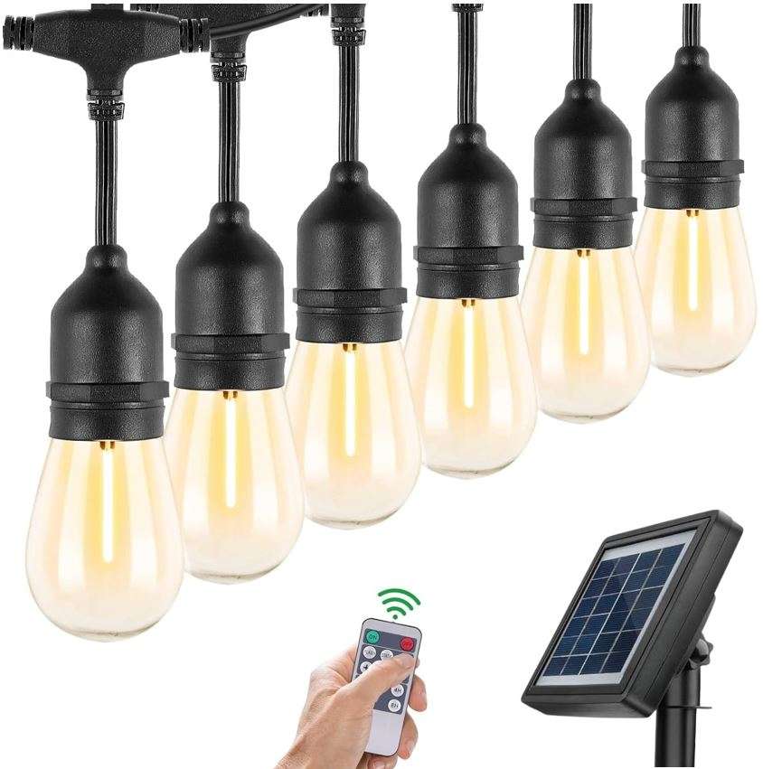 Solar waterproof LED String Light set
