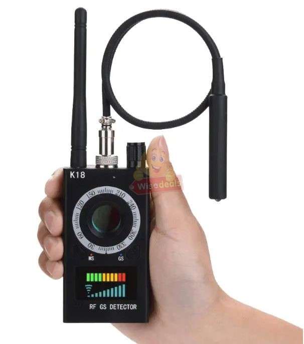 Wireless Signal Laser Lens GSM Camera Audio Detector GPS Tracking