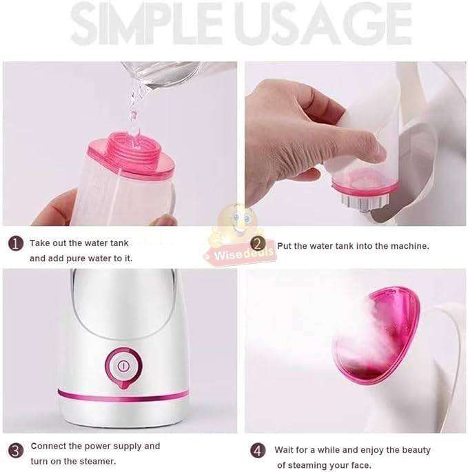 Skin treatment and repair Ionic Facial Steamer