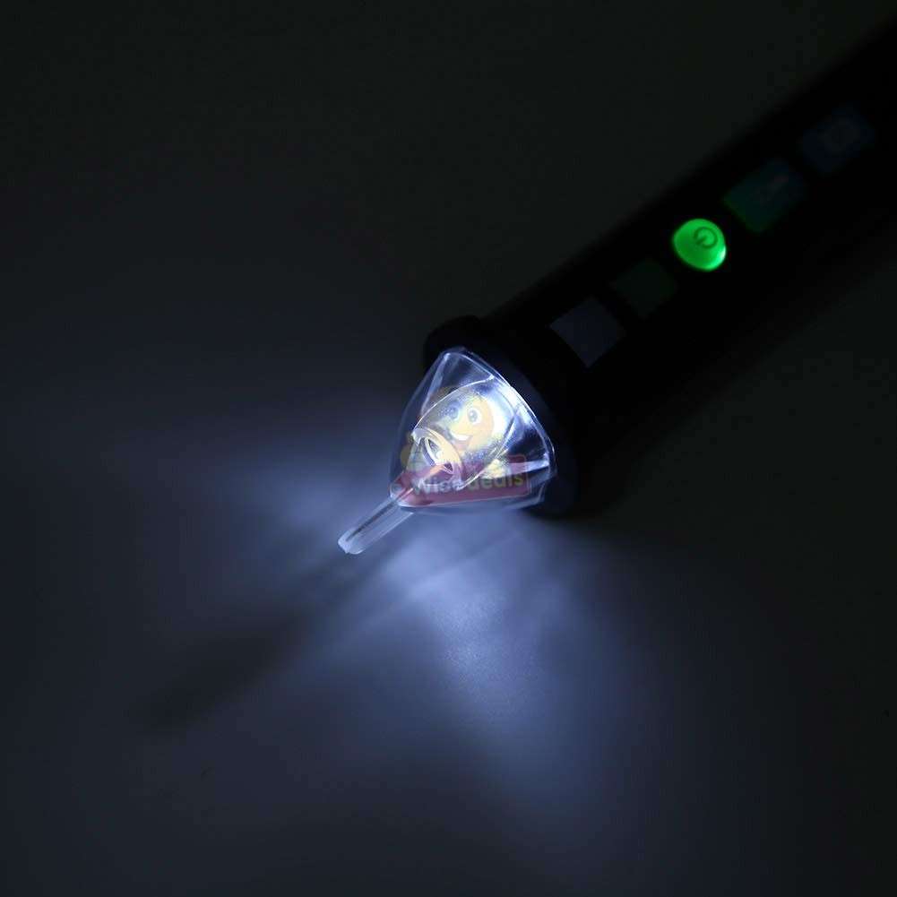 Multi-Function 12V / 48V -1000V Pen Style Non-Contact AC Voltage Detector