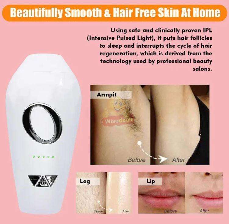 Professional LCD Display 600000 Flashes IPL Laser Hair Remover