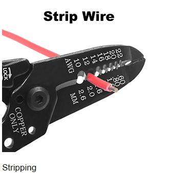 2 in 1 Stripping and cutting Wire Stripper