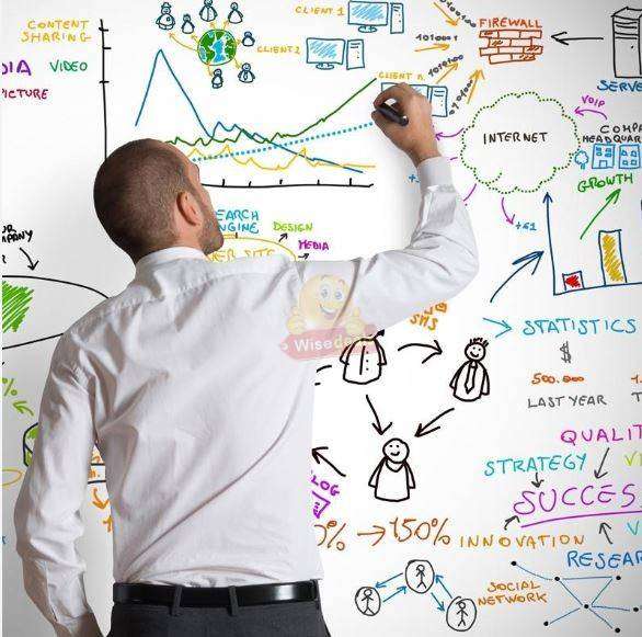 Whiteboard Wall Sticker 2000mm X 600mm