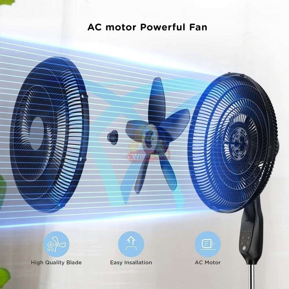 18 Adjustable Stand Fan with 3 Speed Controls