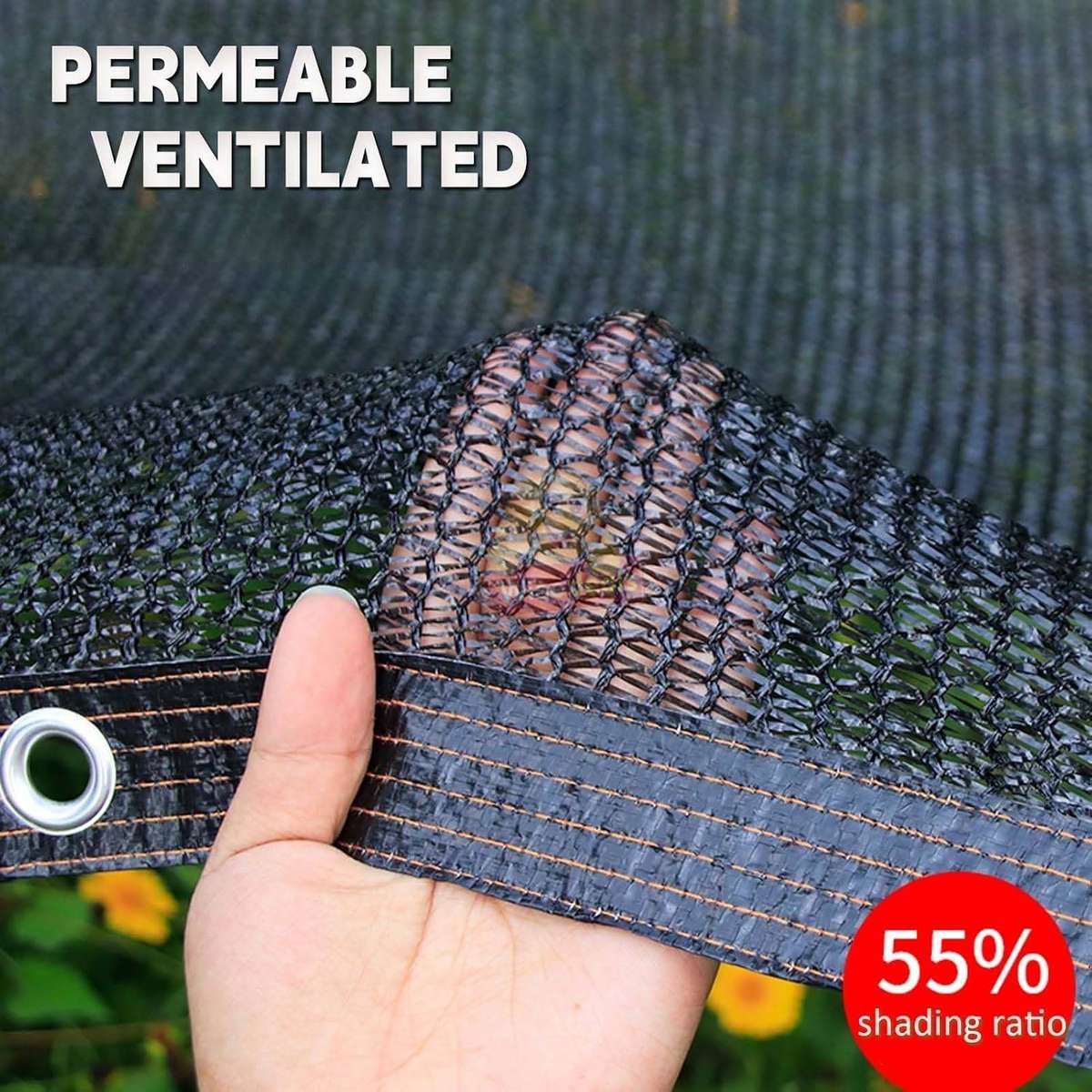 4 X 2 meter UV-Protection Sunshade