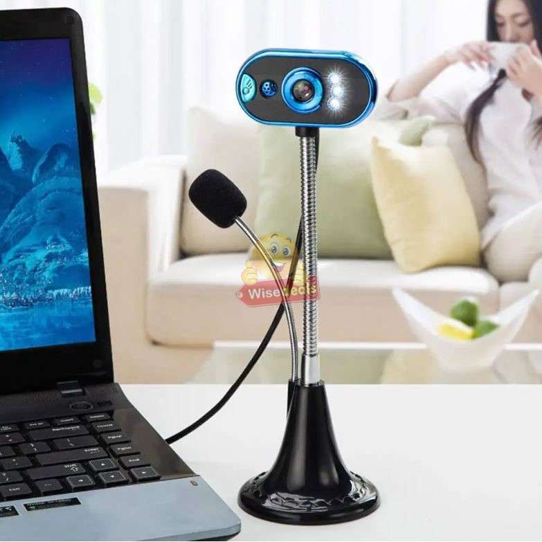 Full HD Multifunction Night Vision USB Autofocus Webcam with Microphone