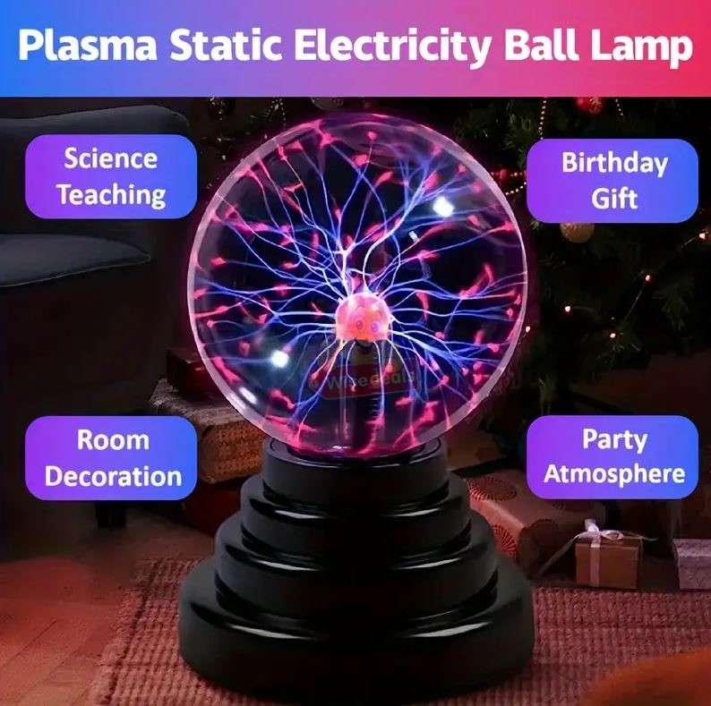 Magic Plasma Ball Touch Lamp