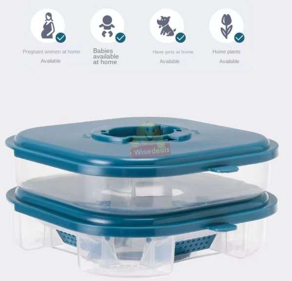 Reusable Double Layer Cockroach Harmless Trap for Home Garden