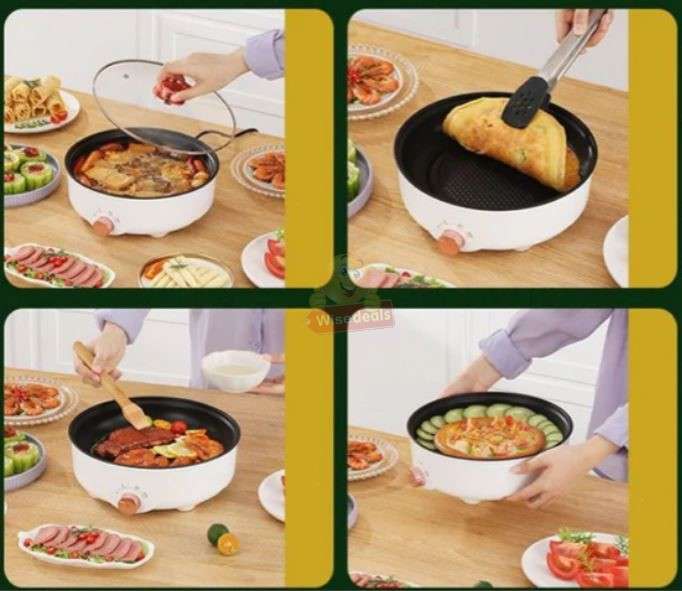 30cm Adjustable Temperature Control Frying Pan