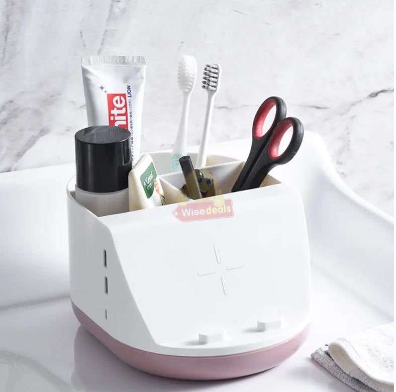 Multifunctional Wireless Charger Storage Box Desktop Organizer