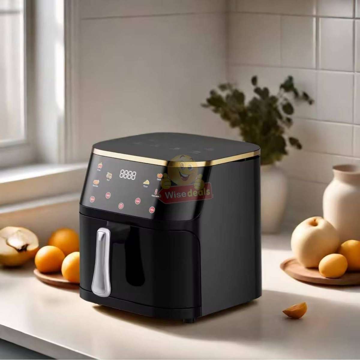 13.5L Extra-Large Capacity 8-in-1 Advanced LED Digital Display Air Fryer