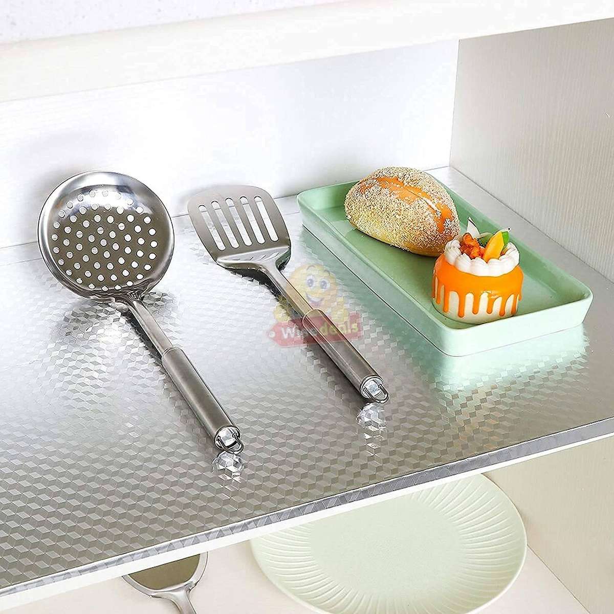 60cm X 200cm Self-adhesive Aluminium Foil Sticker Roll