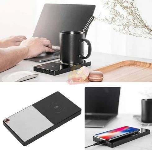 2-in-1 Wireless Charger and Coffee Cup Warmer