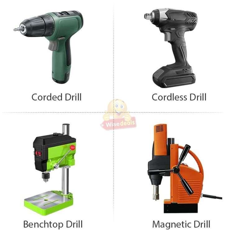 50 Piece Titanium Coated HSS Drill Bit Set