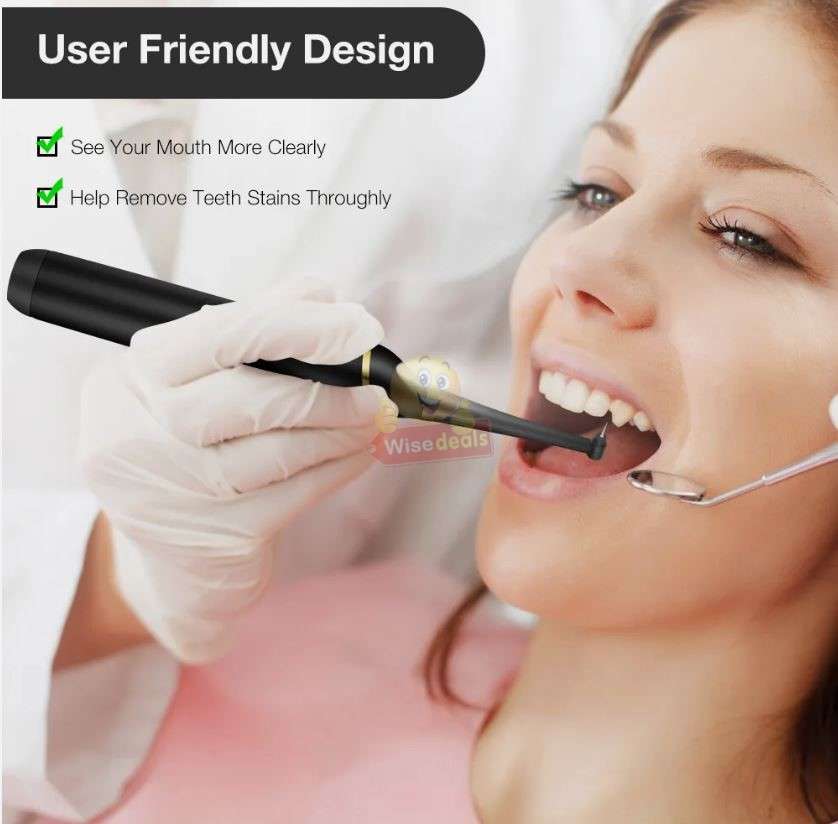 High-Speed Acoustic Vibration Electric Toothbrush and Grinding Heads