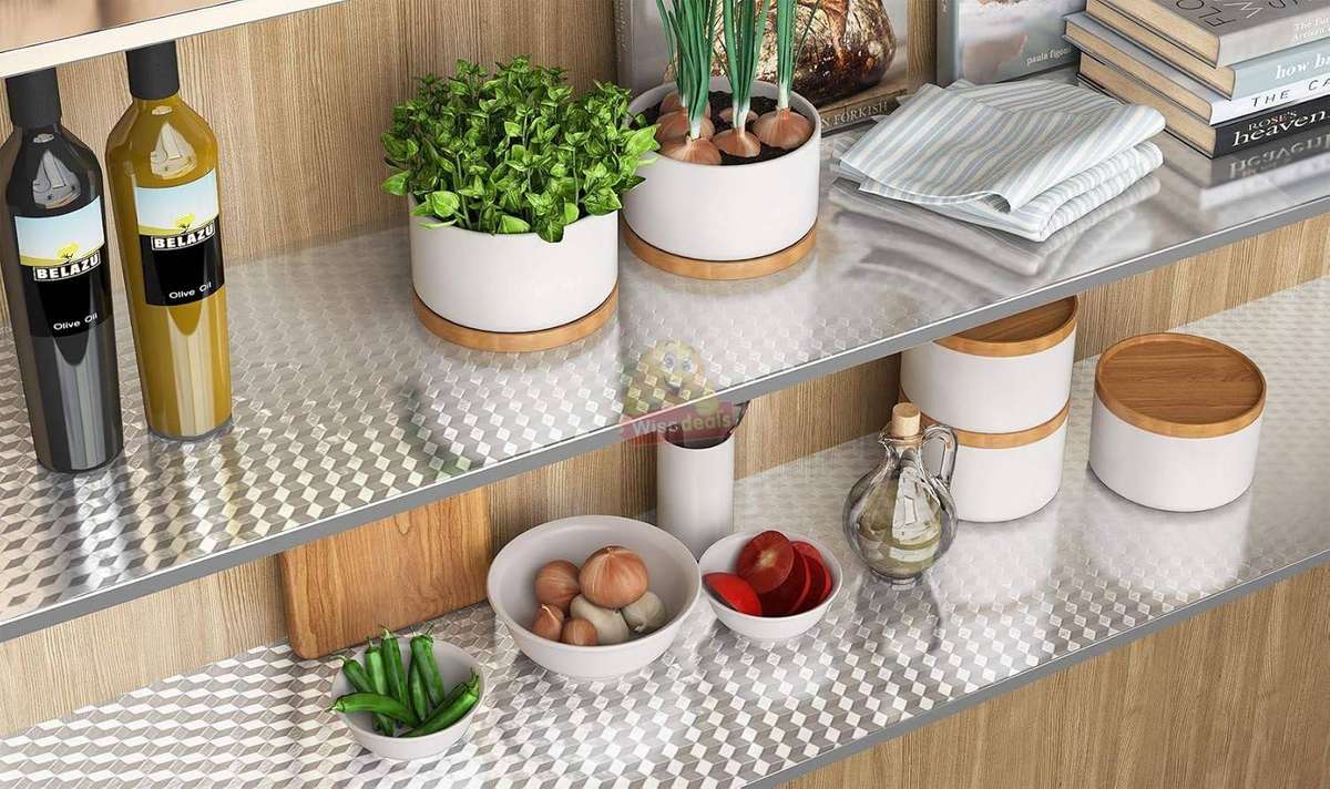 60cm X 200cm Self-adhesive Aluminium Foil Sticker Roll