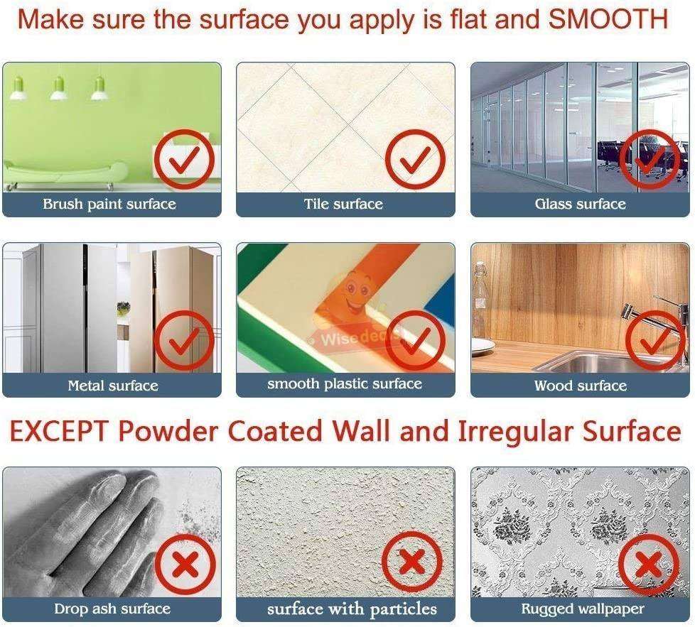 Whiteboard Wall Sticker 2000mm X 600mm