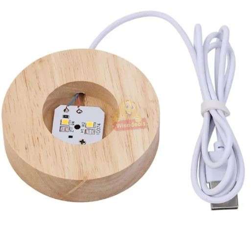 Luminous 3D Laser Engraving crystal ball