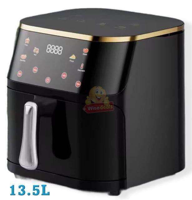 13.5L Extra-Large Capacity 8-in-1 Advanced LED Digital Display Air Fryer
