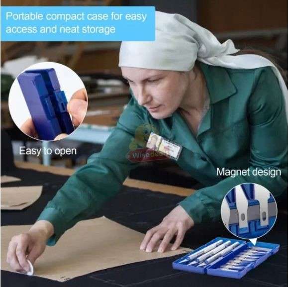 13 Piece Carving Knife Set with Storage Case