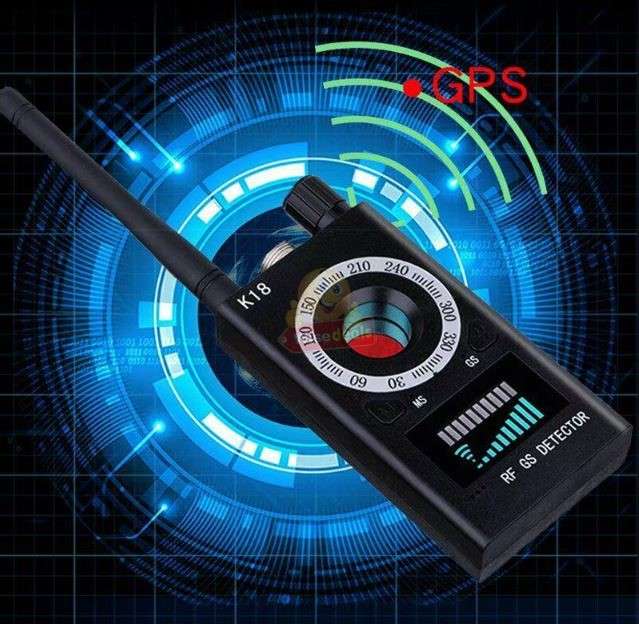 Wireless Signal Laser Lens GSM Camera Audio Detector GPS Tracking