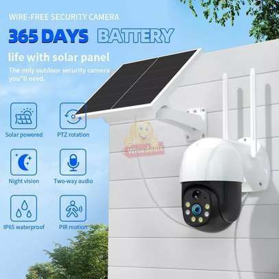 4G Waterproof SOLAR IP Camera with Day and Night Vision Two-Way Audio V380 PRO APP Sim Card Slot