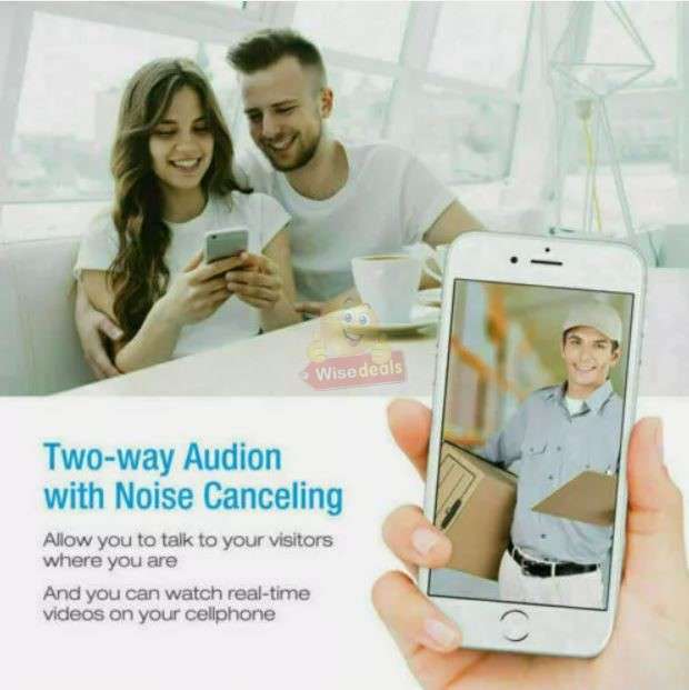 Smart WIFI Video Doorbell Camera and Video Visual Intercom